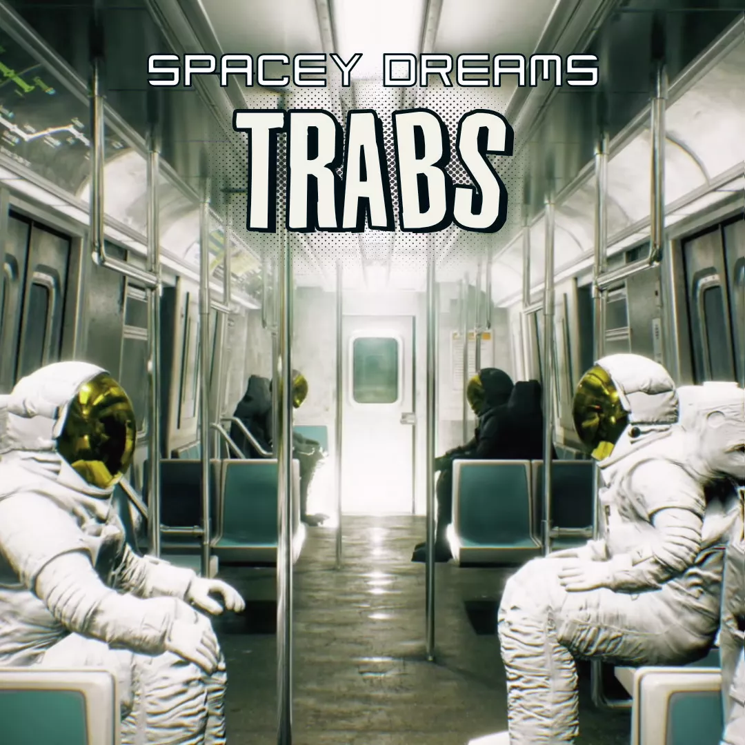 TRABS Song - Spacey dreams - CD Cover - Artwork Design