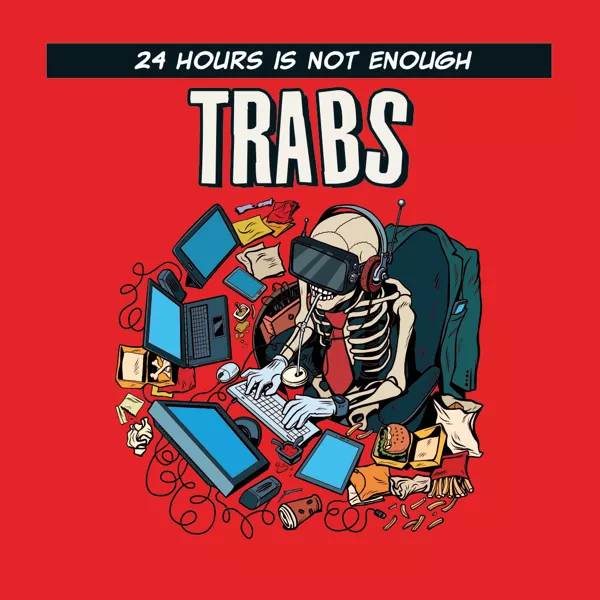 TRABS Song - 24 hours is not enough - CD Cover - Artwork Design